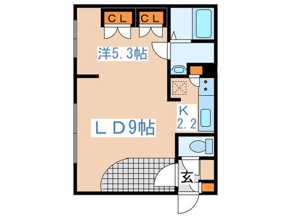 M-STAGE北９条の物件間取画像